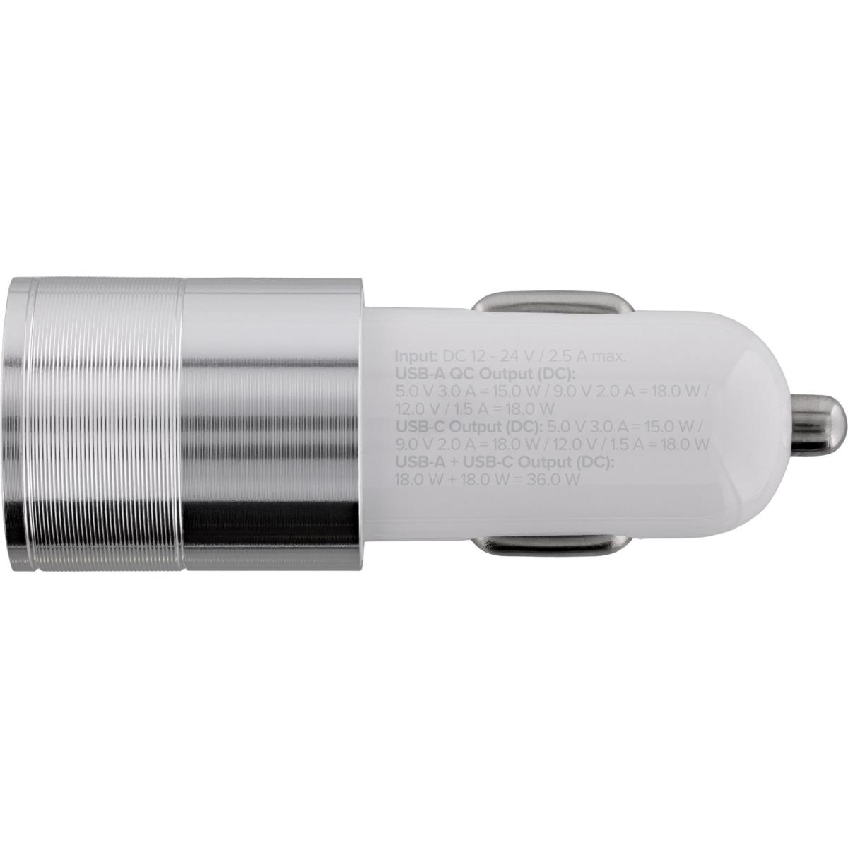 INLINE INC USB car charger power-adaptor Quick Charge 3.0 12/24VDC - 5V ...