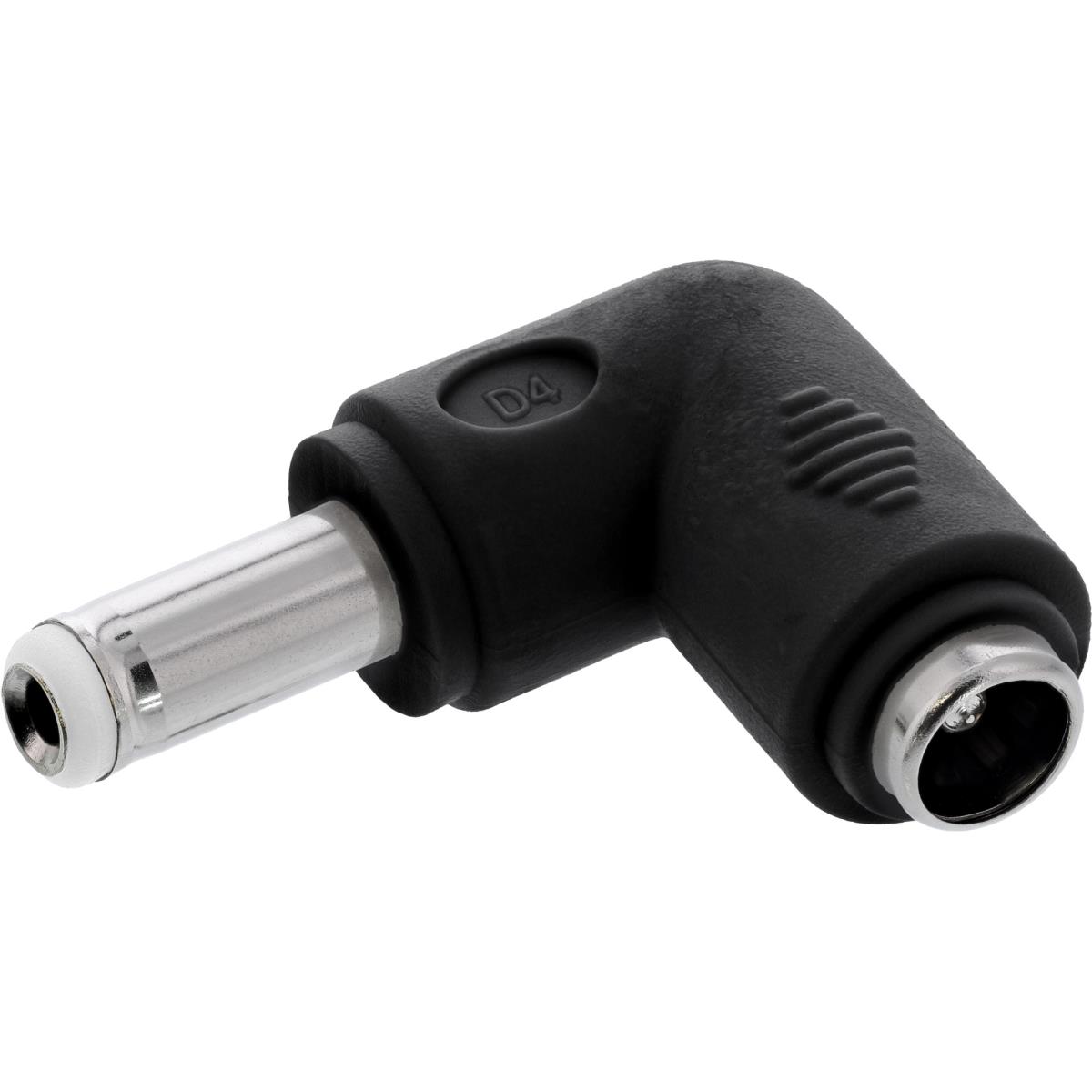 INLINE INC DC Adapter 5.5x2.5mm DC Plug Male/Female Angled - 26899 ...