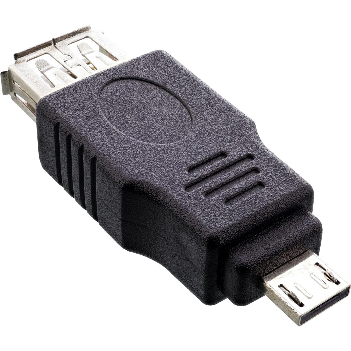 INLINE INC Micro USB Adapter Micro-A male / USB Type A female - 31600 ...