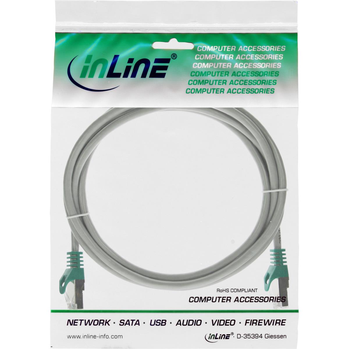 INLINE INC Crossover Pc To Pc Patch Cable Sf/utp Cat.5e Grey 5m - 73505 ...