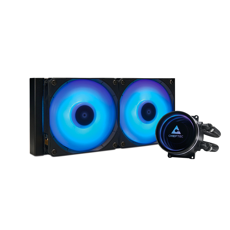 CHIEFTEC Cooling Fan Iceberg 240 Clc-240-rGB Black - CLC-240-RGB ...