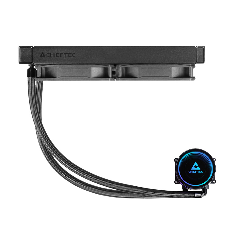 CHIEFTEC Cooling Fan Iceberg 240 Clc-240-rGB Black - CLC-240-RGB ...