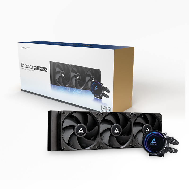 CHIEFTEC Cooling Fan Iceberg 360 Clc-360 Black - CLC-360-BLK - Redcorp ...