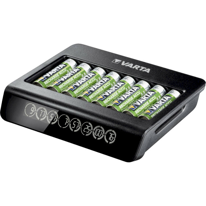 LCD Multi Charger + (8x AA/AAA Slots)