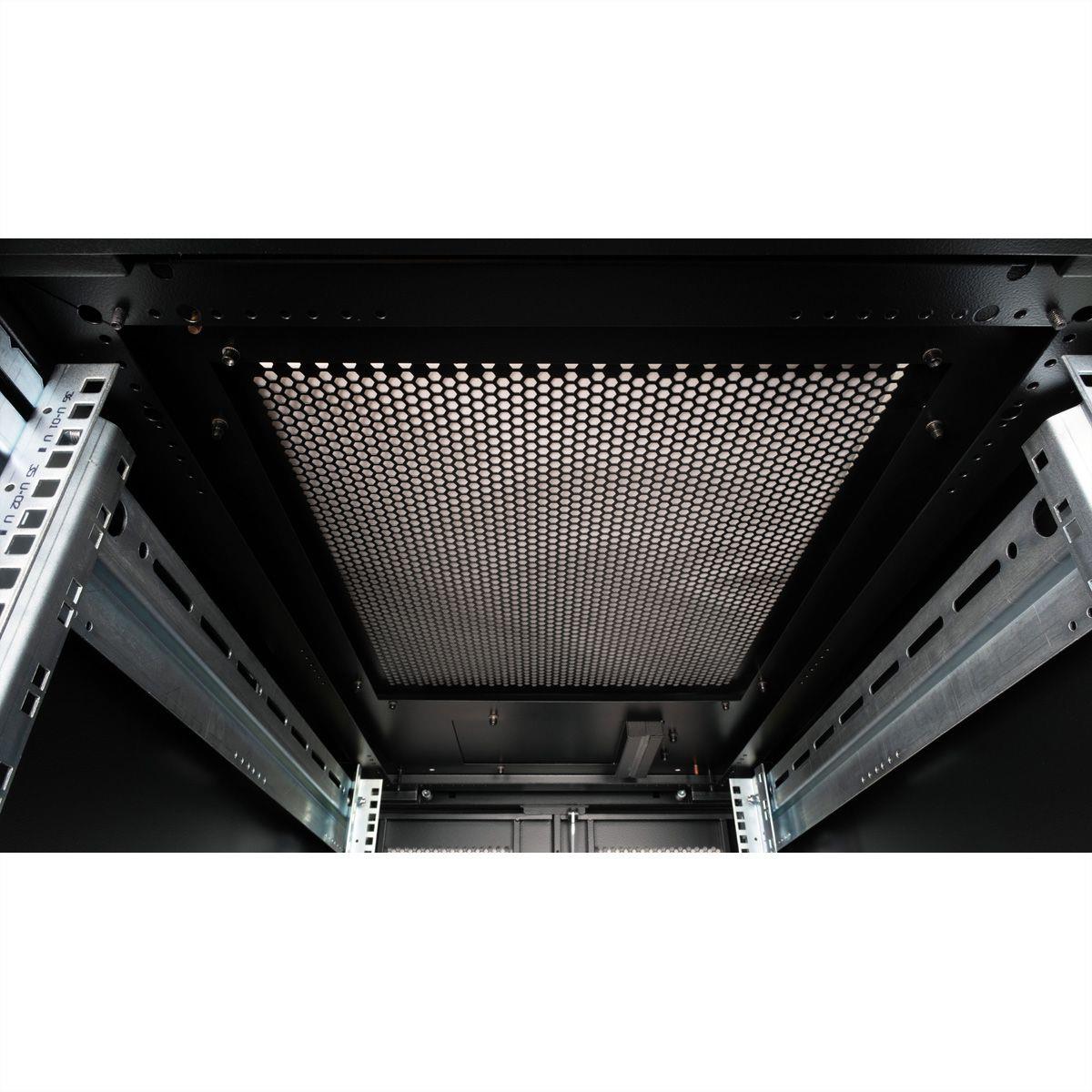 ROTRONIC LOGISTICS 19-in Server Rack Pro 36 U 600x1000 Wxd Black ...