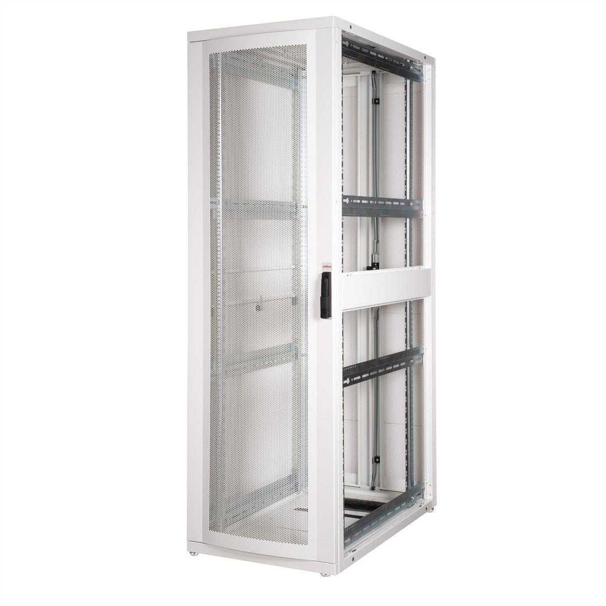 Server Rack Logistics ROTRONIC LOGISTICS 19-in Server Rack Pro 42 U, 600x1000 Wxd Grey - 26. ...
