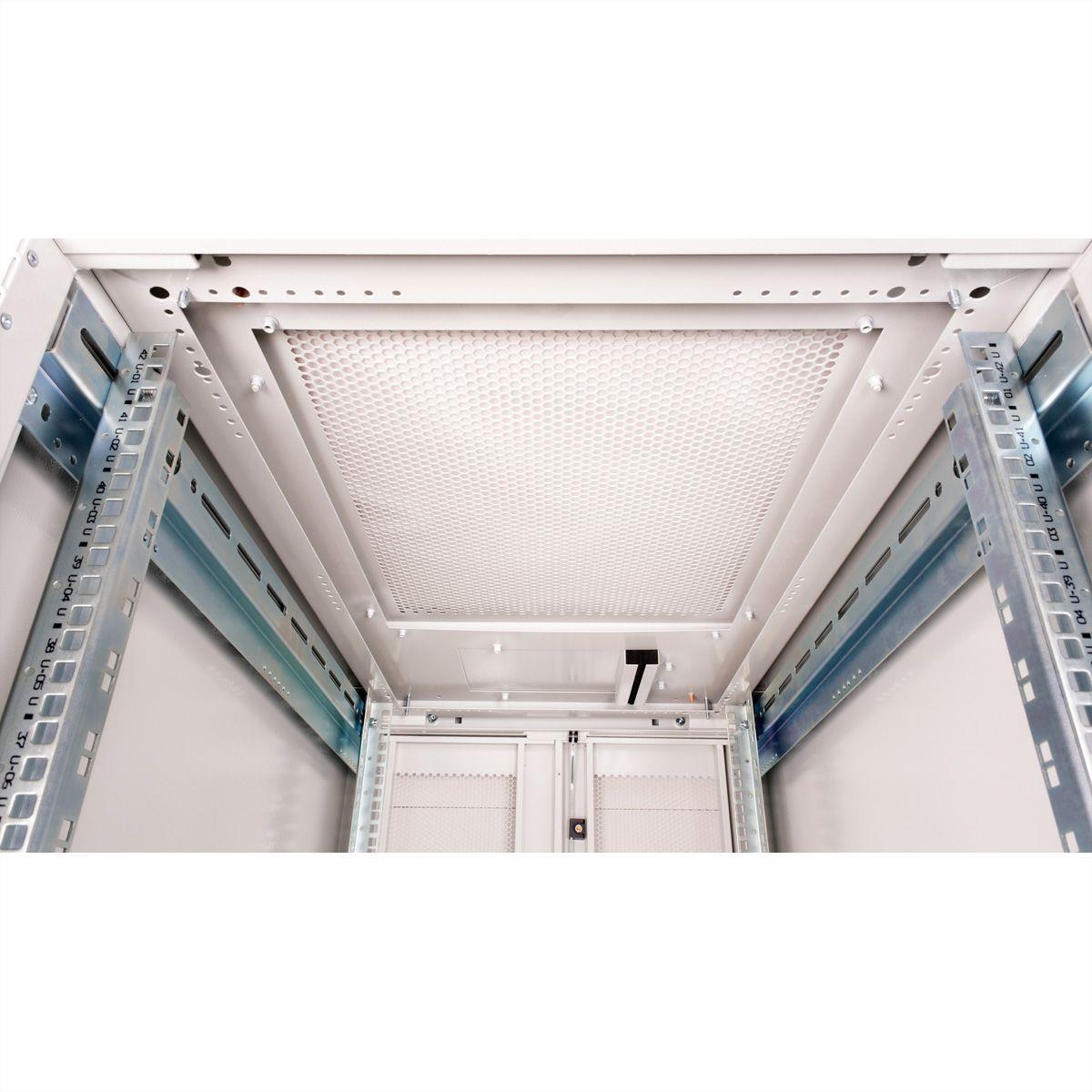 Server Rack Logistics ROTRONIC LOGISTICS 19-in Server Rack Pro 42 U, 600x1000 Wxd Grey - 26. ...