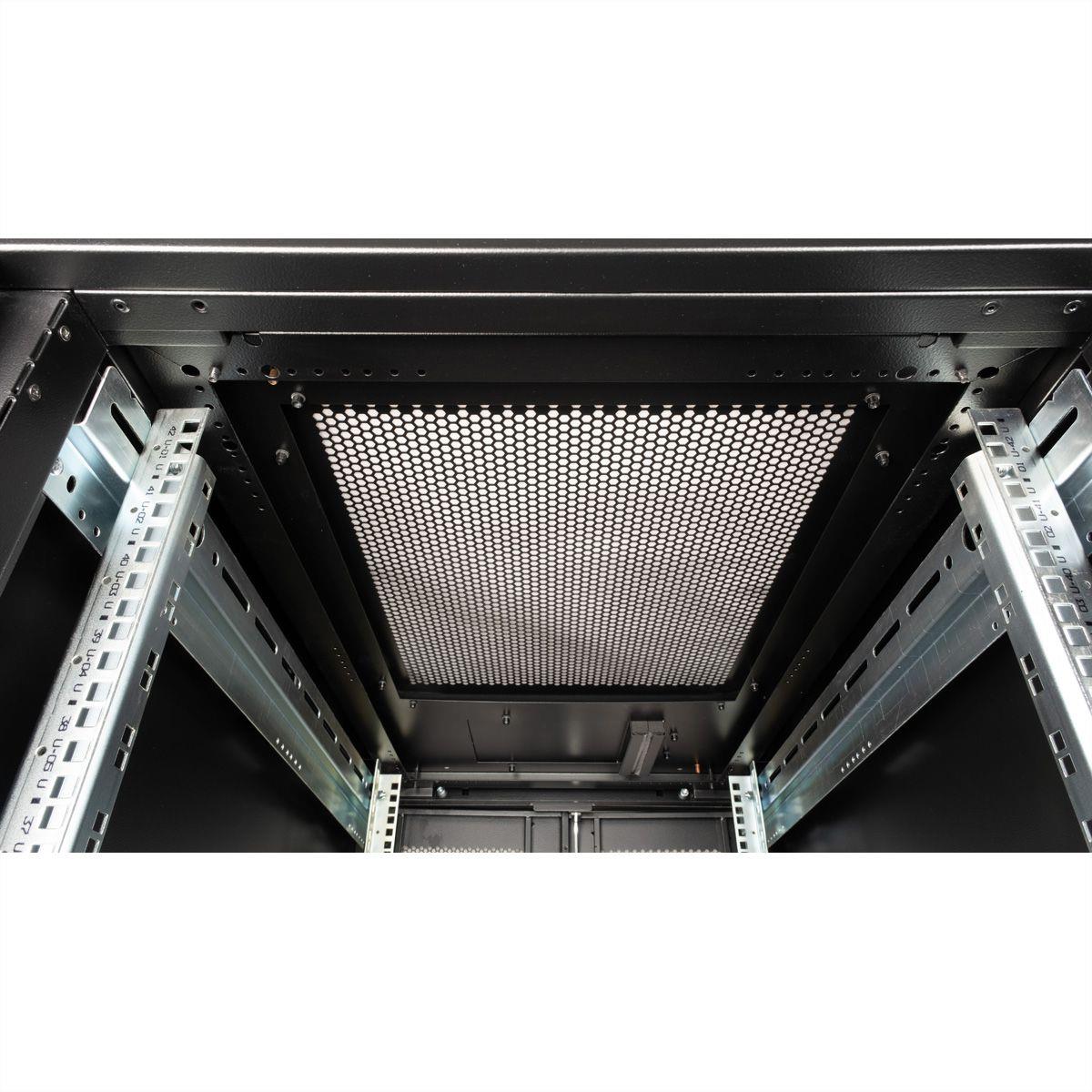 Rods Server Rack ROTRONIC LOGISTICS 19-in Server Rack Pro 42 U, 600x1000 Wxd Black - 26. ...