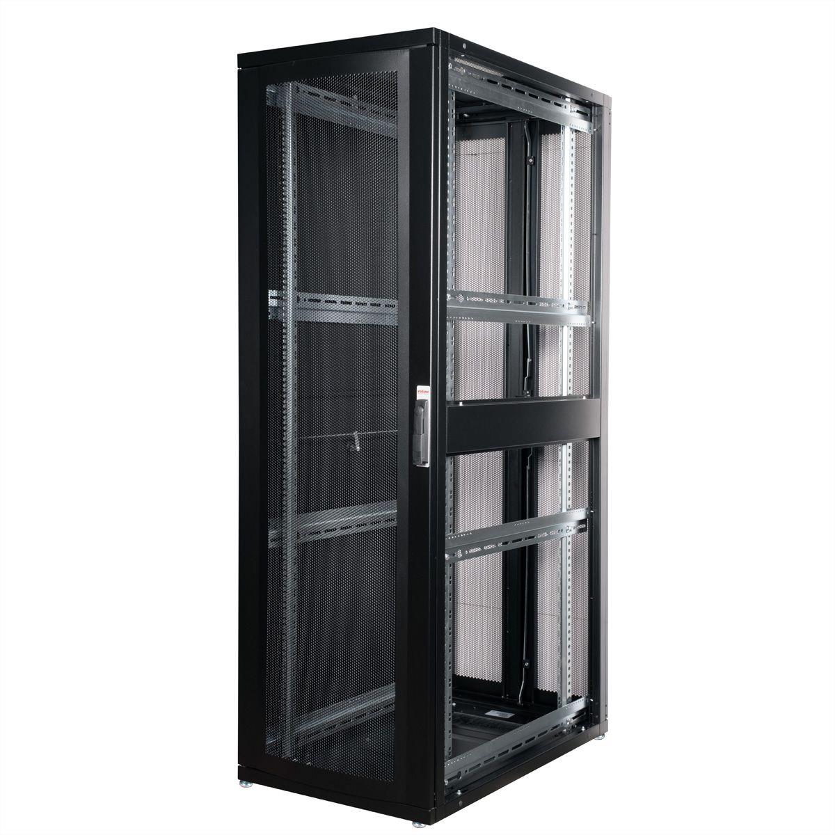 Server Rack Logistics ROTRONIC LOGISTICS 19-in Server Rack Pro 42 U, 600x1000 Wxd Black - 26. ...