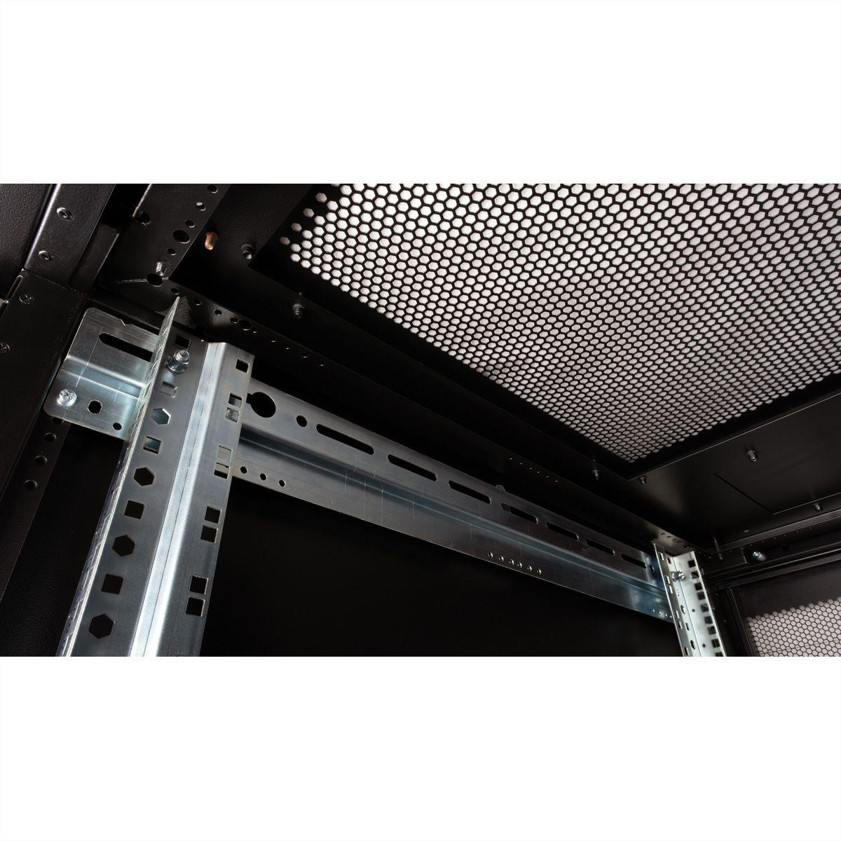 Server Rack Logistics ROTRONIC LOGISTICS 19-in Server Rack Pro 42 U, 600x1000 Wxd Black ...