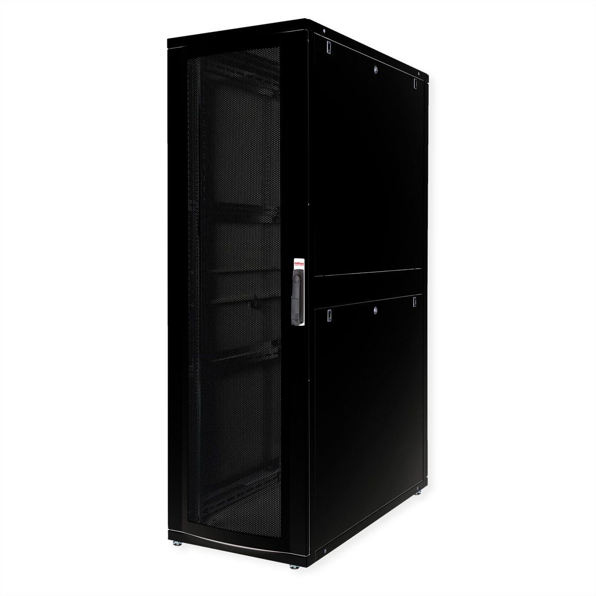 Server Rack Logistics ROTRONIC LOGISTICS 19-in Server Rack Pro 42 U 600x1200 Wxd Black - 26. ...