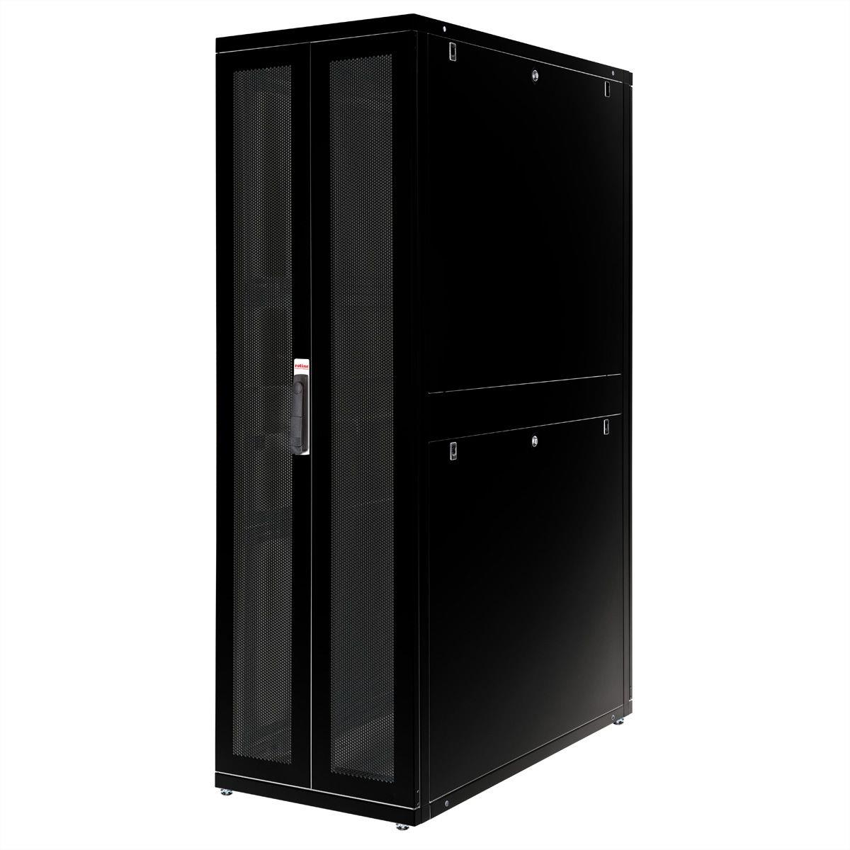 Server Rack Logistics ROTRONIC LOGISTICS 19-in Server Rack Pro 42 U 600x1200 Wxd Black - 26. ...