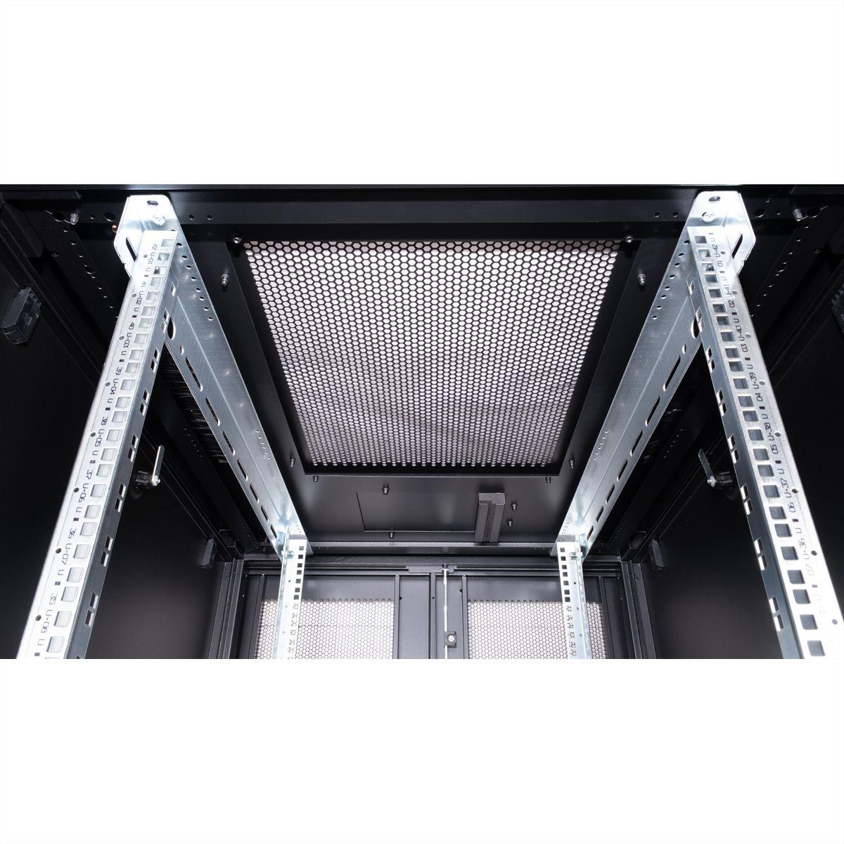 Server Rack Logistics ROTRONIC LOGISTICS 19-in Server Rack Pro 42 U, 800x1000 Wxd Black - 26. ...