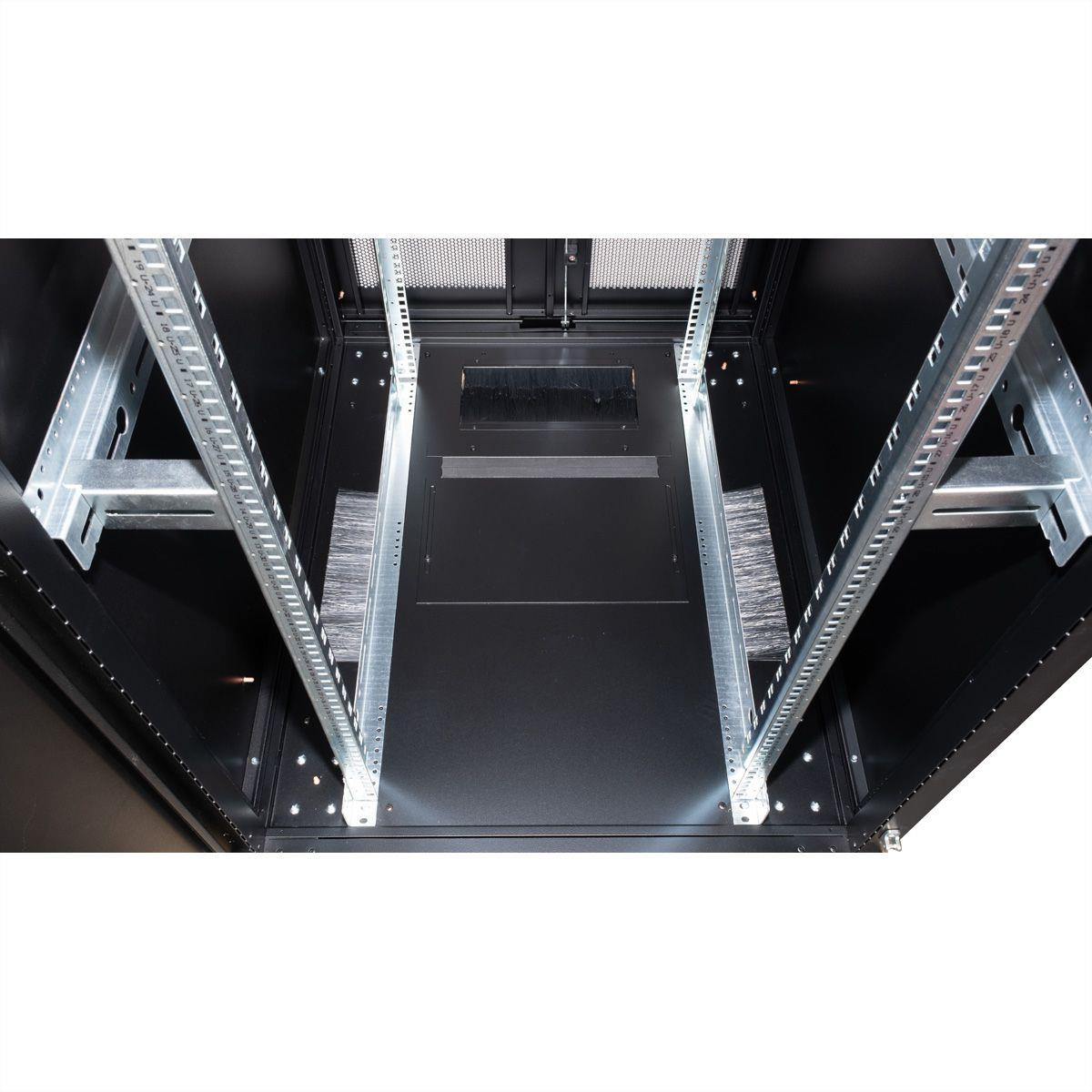Server Rack Logistics ROTRONIC LOGISTICS 19-in Server Rack Pro 42 U, 800x1000 Wxd Black - 26. ...