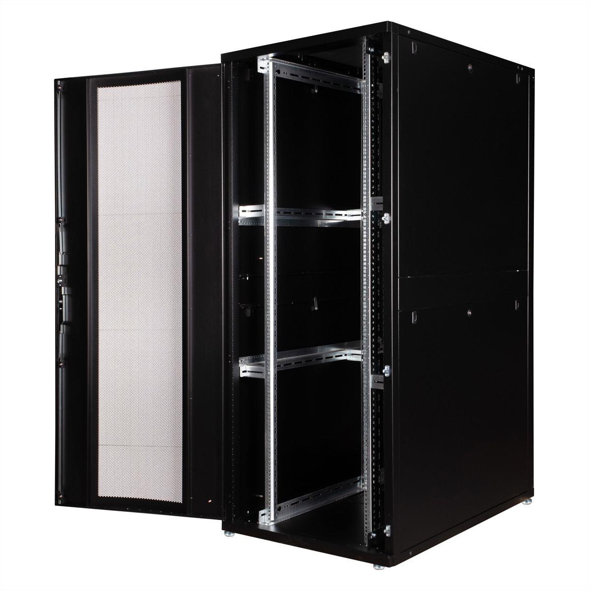Server Rack Logistics ROTRONIC LOGISTICS 19-in Server Rack Pro 42 U, 800x1200 Wxd Black - 26. ...