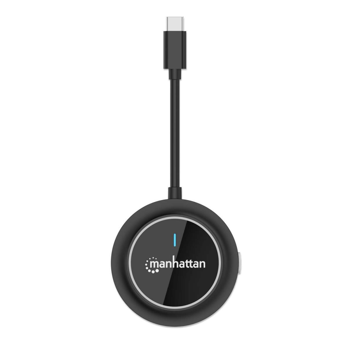 INTELLINET/MANHATTAN Wireless HDMI Display Adapter 1080p with USB-C ...