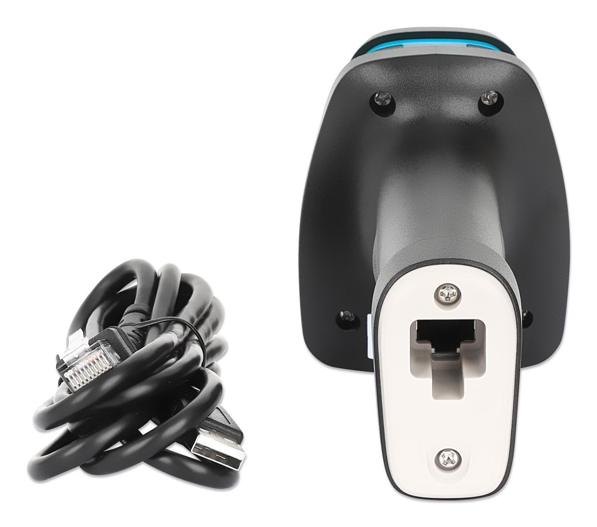 INTELLINET/MANHATTAN 2D Long Range LED Barcode Scanner - 154116 ...