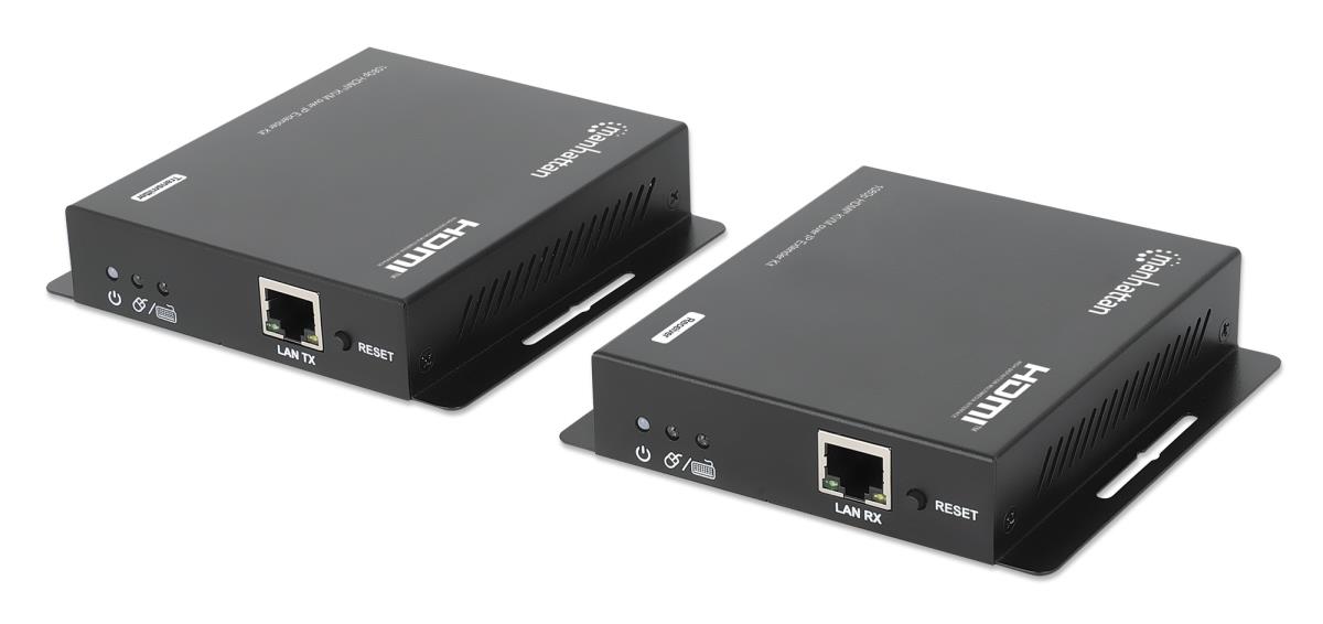 INTELLINET/MANHATTAN HDMI KVM over IP Extender Kit 1080p, 120m - 208413 ...