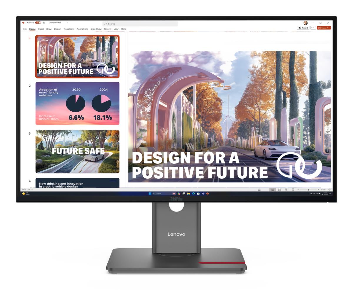 Thinkvision Desktop LENOVO Desktop Monitor - ThinkVision P27QD-40 - 27in - 2560x1440 (QHD ...