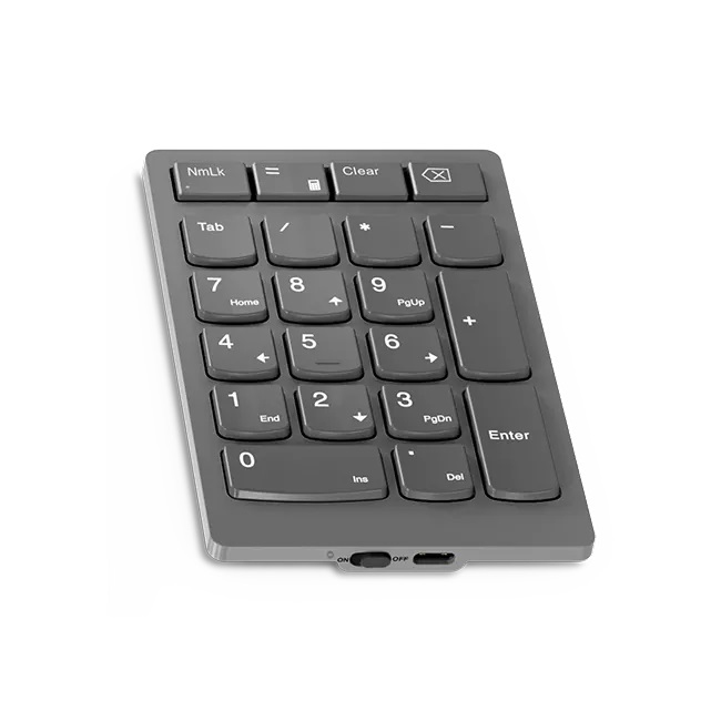 LENOVO Go Wireless Numeric Keypad - Storm Grey - GY41C33979 - Redcorp ...