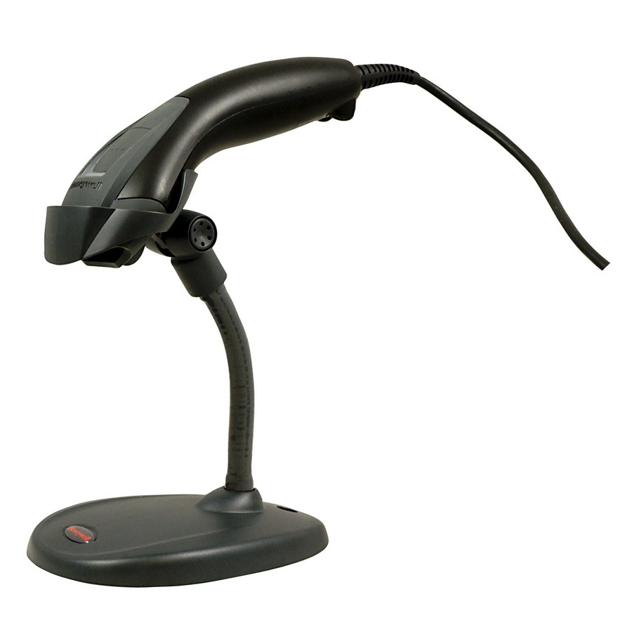 Barcode Scanner Voyager 1200g USB Kit - Includes Black Scanner 1200g &  Rigid Presentation Stand & Coiled USB Type A Cable 3m
