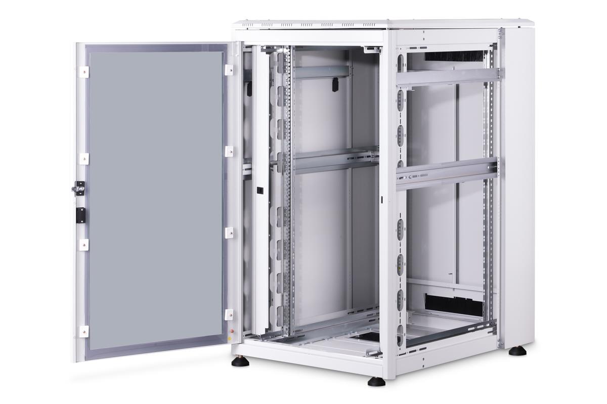 DIGITUS network rack, Unique 26U 1342x800x1000mm, grey (RAL 7035) - DN ...