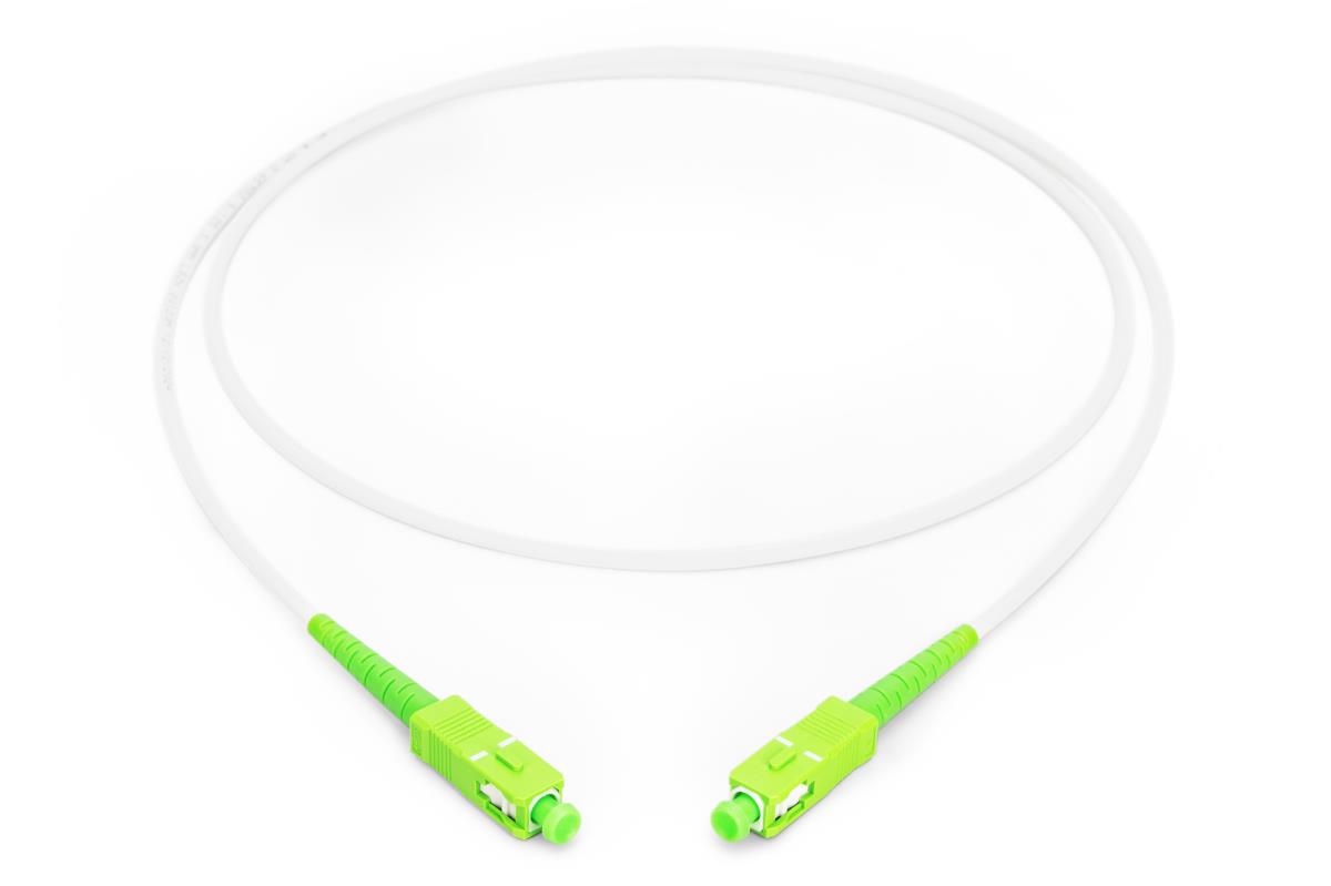 DIGITUS Fiber Optic Patch Cord - Armored SM - Simplex - SCA - SCA G657 ...