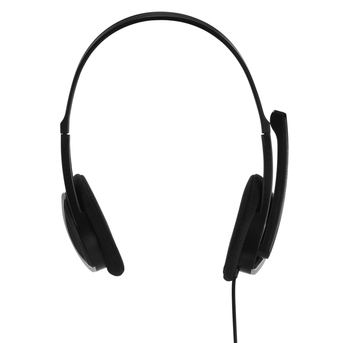 HAMA PC Office Headset 3.5mm - - HS-P100 Stereo 139900 - Black/Silver 