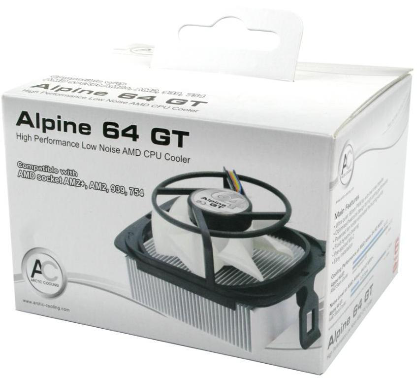 Cooler p/ Processador (CPU) - Arctic Cooling Alpine 64 GT - waz