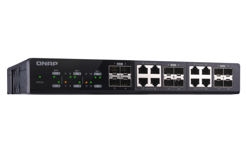 QNAP QSW-M2106-4C commutateur réseau Géré L2 2.5G Ethernet (100