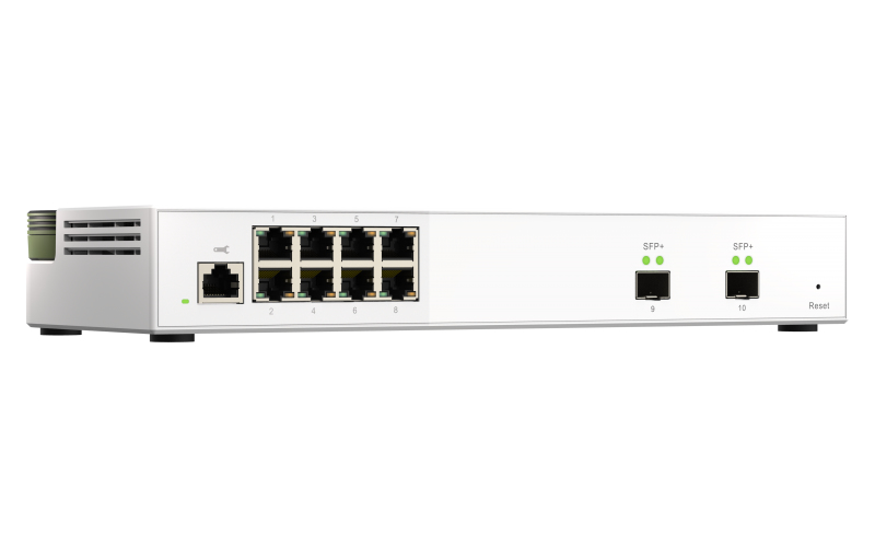 QNAP QSW-M2106-4C commutateur réseau Géré L2 2.5G Ethernet (100