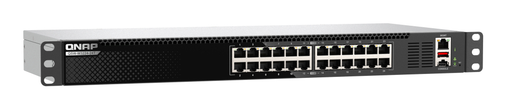 QNAP SYSTEMS Management Switch QSW-M3216R-8S8T 16 port of 10GbE port ...