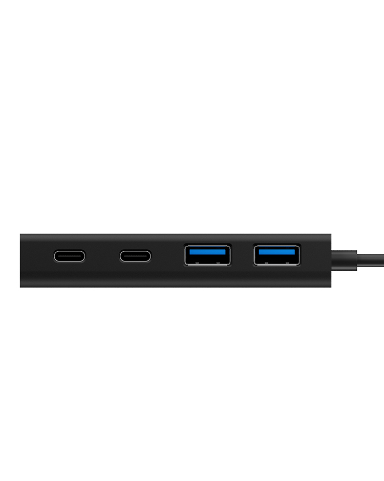 ICY BOX USB Hub - USB 3.0 To 4 Port With USB Type-c Interface And Pd ...