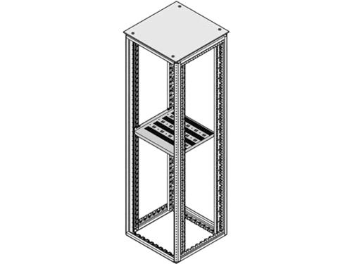 SCHROFF Direct-Mounted Varistar Rack Shelf - Stationary - 800×1000 mm ...