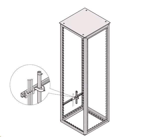 SCHROFF Varistar C-Rail for Rack Cabinet - 1000 mm Depth - 1.324 kg ...