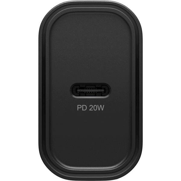 Standard Wall Charger 20W EU - 1X USB-C 20W USB-PD Black