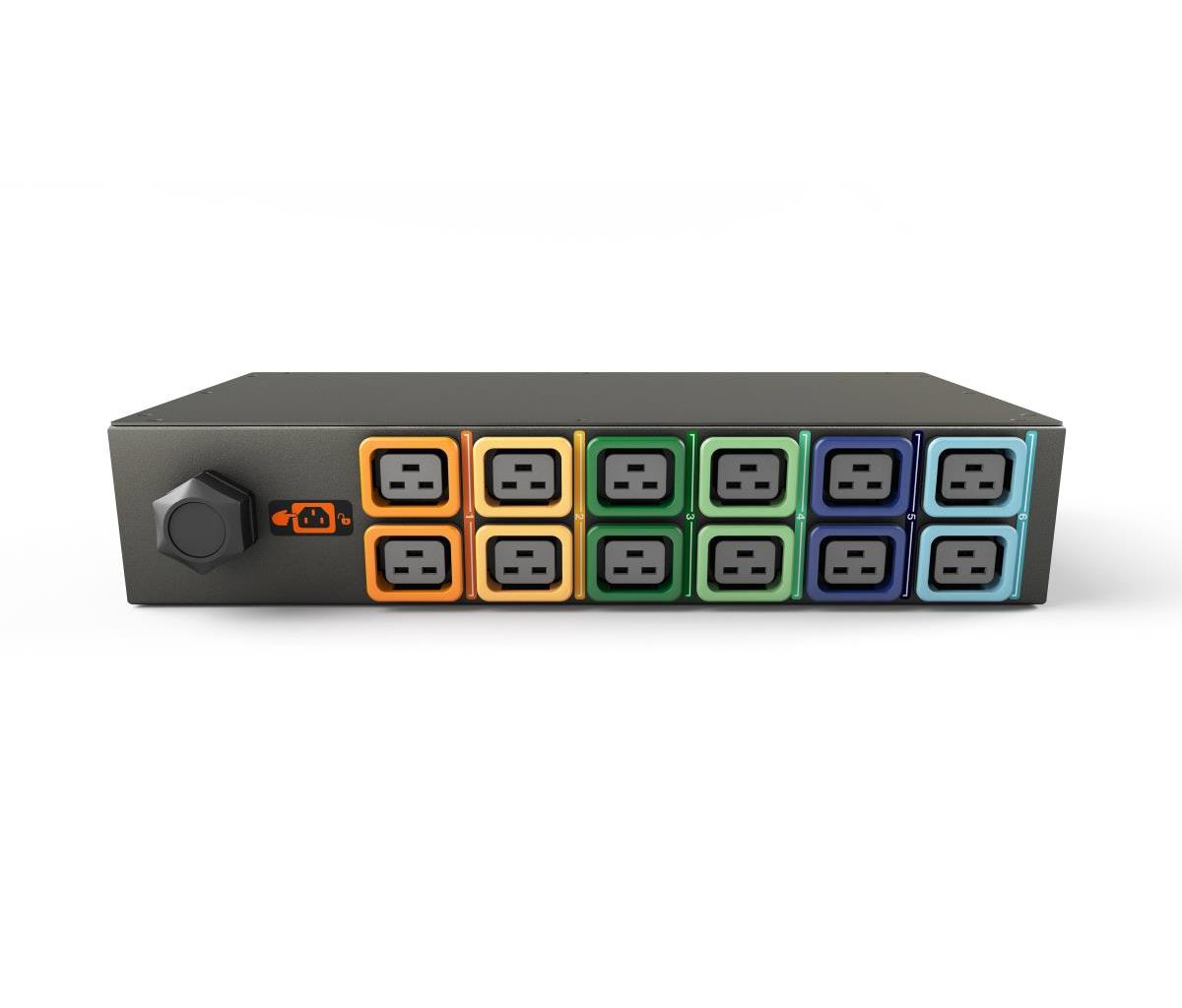 Main Rpdu VERTIV Geist rPDU Basic upgradeable, MG01X2R1-12L193-3PS56B2H10-S - 2U ...