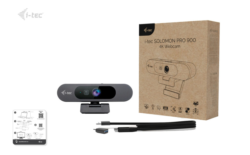 Solomo Camera I-TEC ELECTRONICS Solomon Pro 900 4k Webcam - CAMSOLOMON4K900 - Redcorp ...