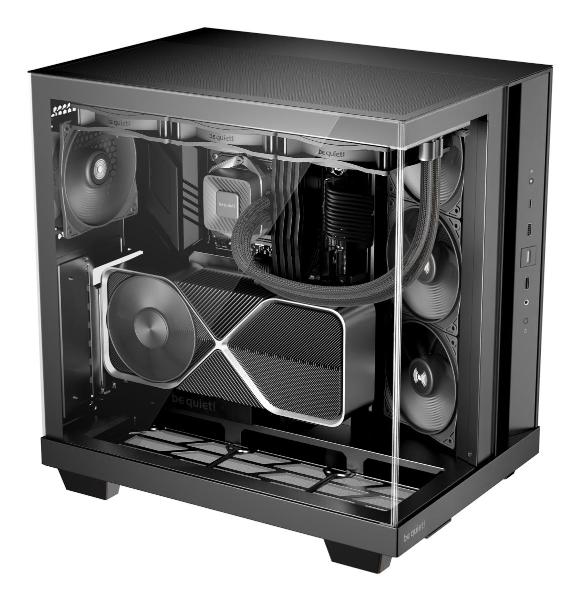 BE QUIET Pc Case - Light Base 500 Black - BGW83 - Redcorp.com/en