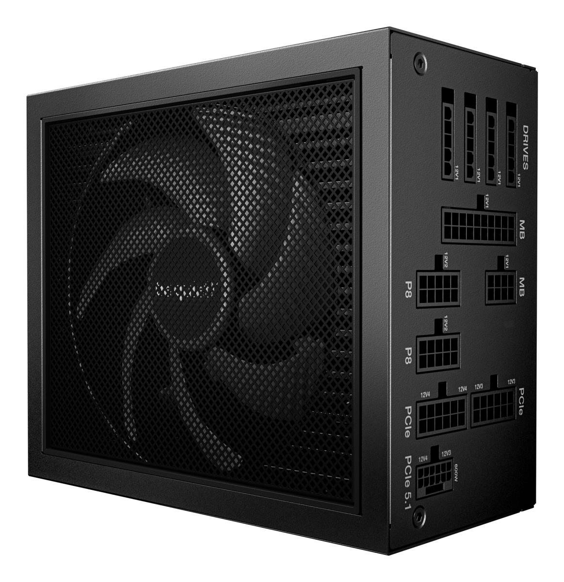 Be quiet! Dark power 14 bp019eu 850w | 80plus titanium atx 3. 1 pcie 5. 1 | modularni atx napajalnik 2 Be quiet dark power 14 850w modularni priključki in silent wings ventilator