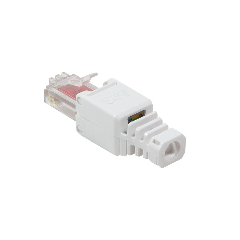LOGILINK RJ45 modular plug - CAT6 unshielded tool-free assembly ...