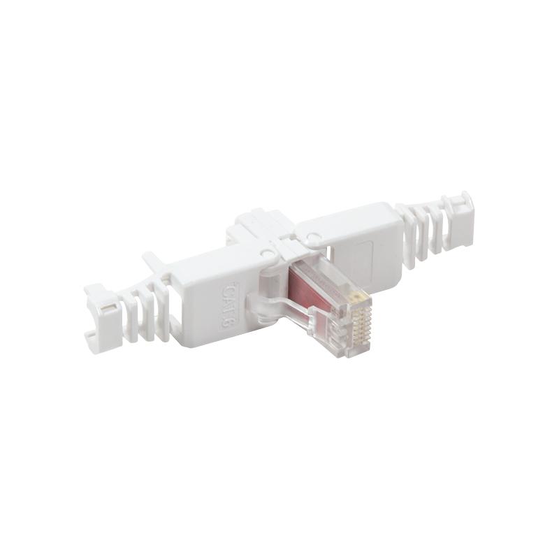 LOGILINK RJ45 modular plug - CAT6 unshielded tool-free assembly ...