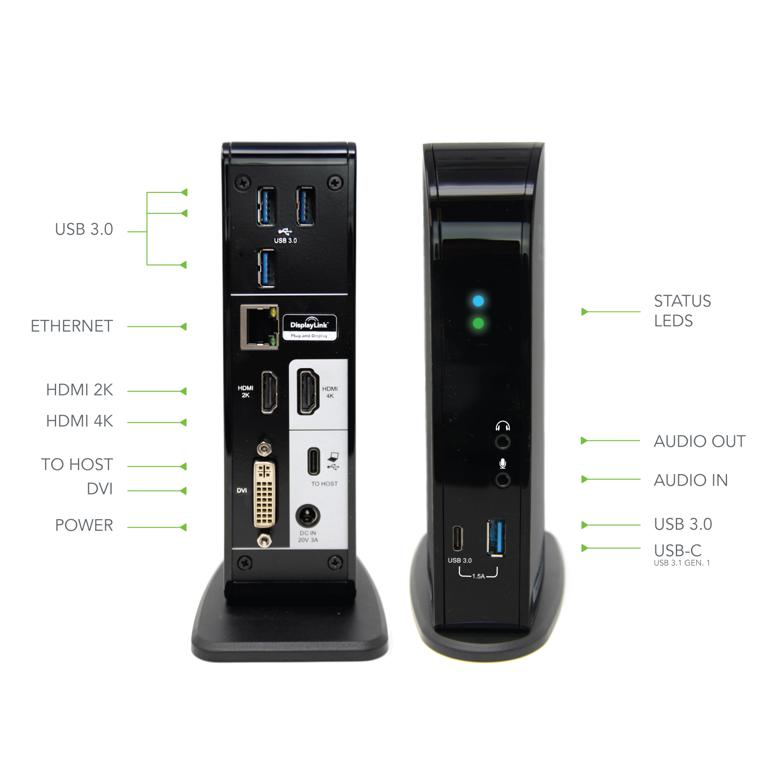 Plugable USB-C Dual 4K HDMI MST Display Adapter – Plugable Technologies