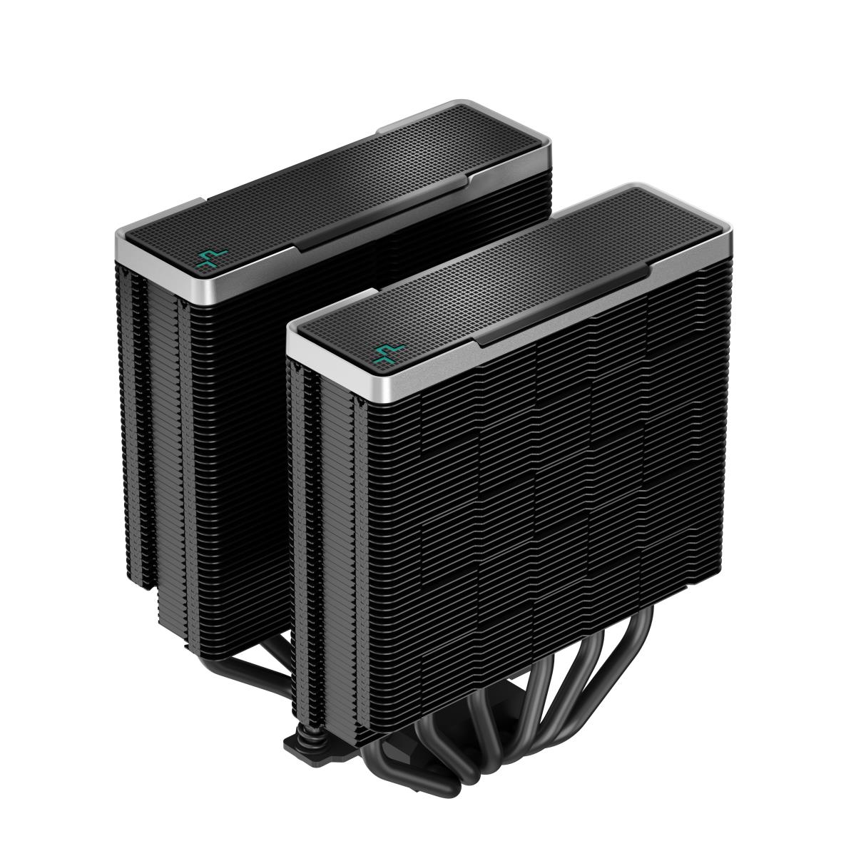 DEEPCOOL Cpu Cooler Ak620 Zero Dark Dual-Tower Heat Sink 12cm - Black