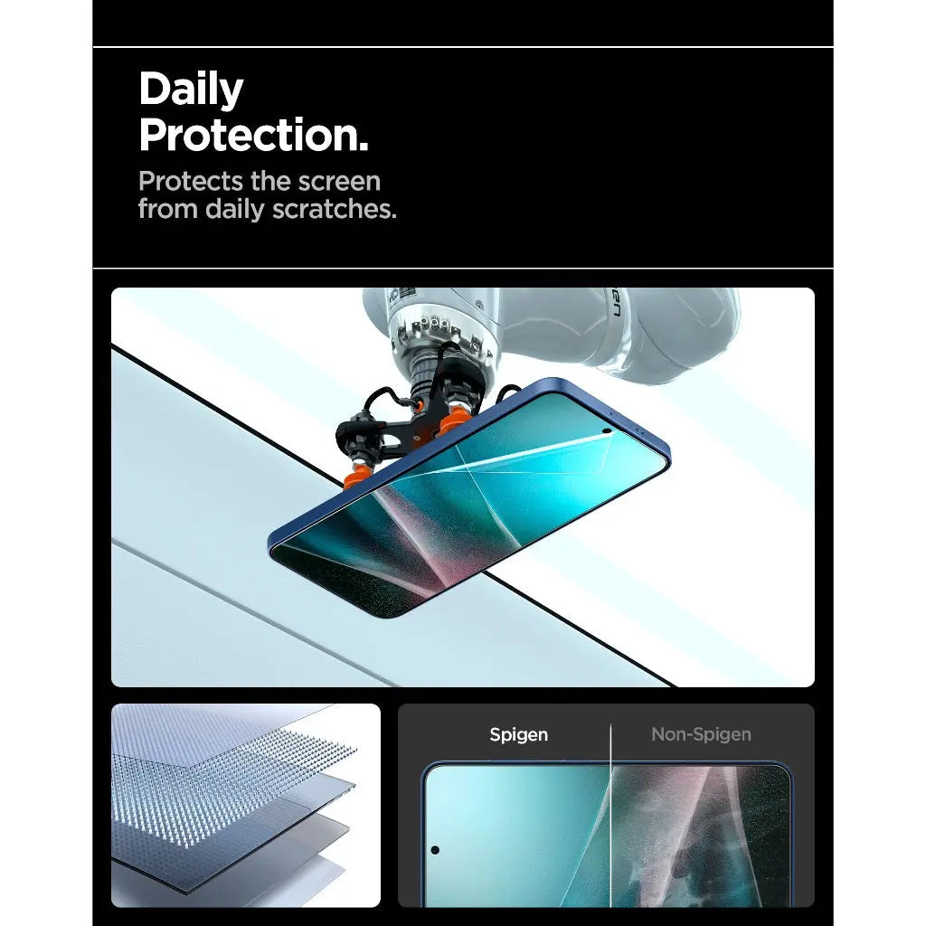 Screen Protector For Galaxy S25 Eliteshield Ez Fit Hd (1p)