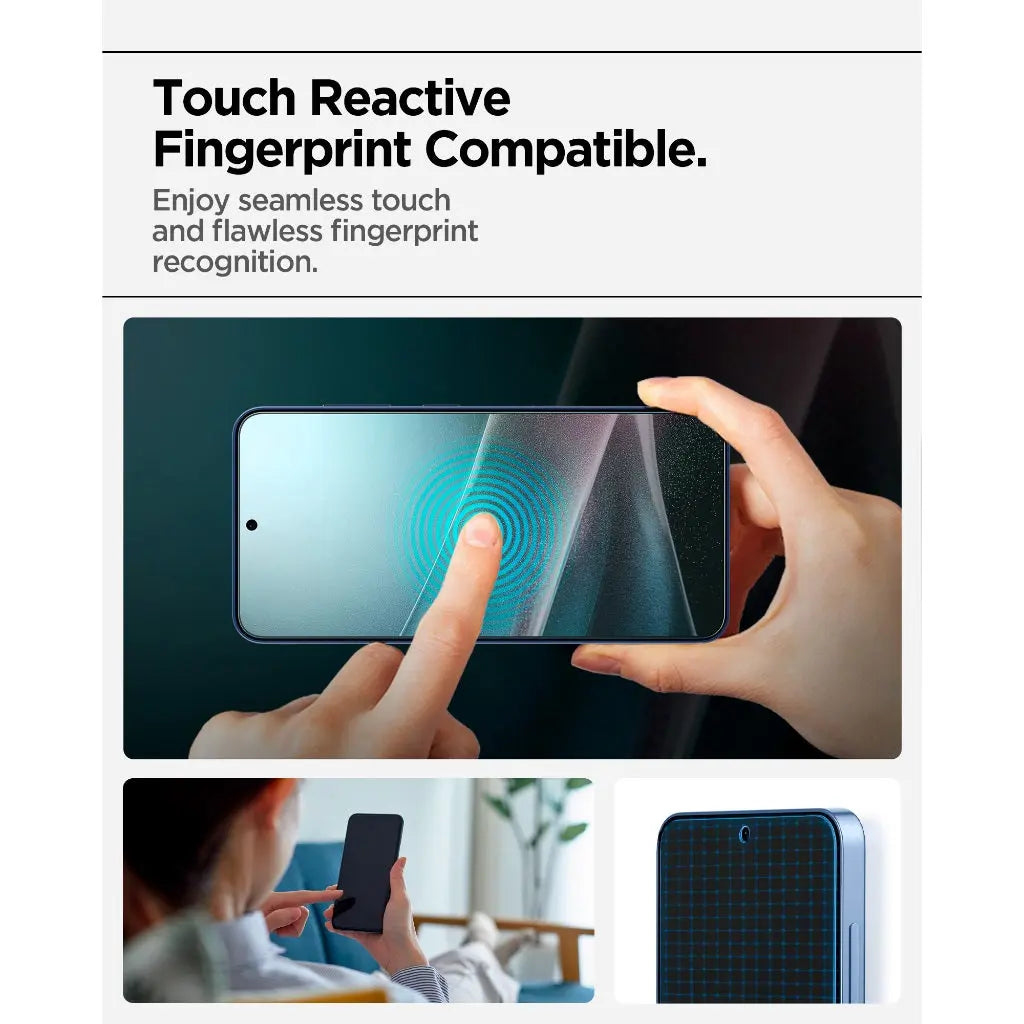 Screen Protector For Galaxy S25 Eliteshield Ez Fit Hd (1p)