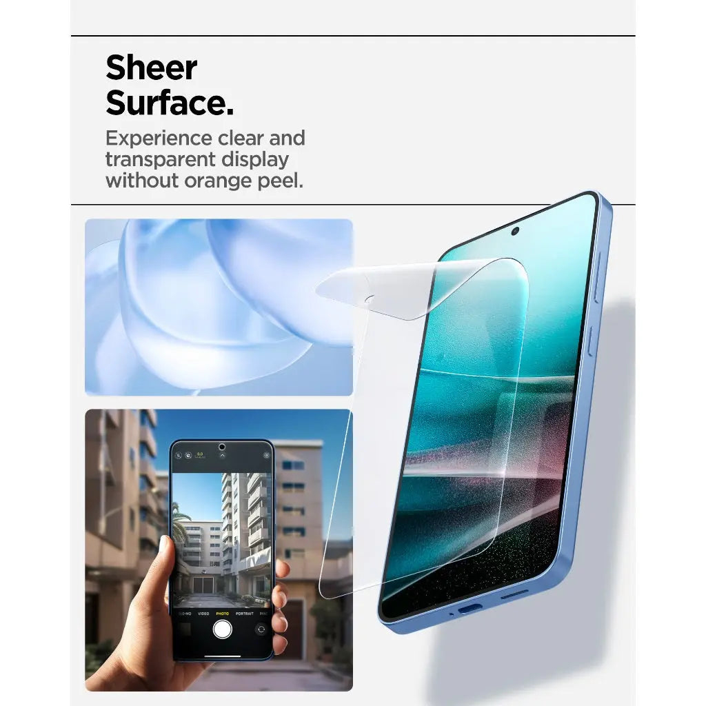 Screen Protector For Galaxy S25 Eliteshield Ez Fit Hd (1p)