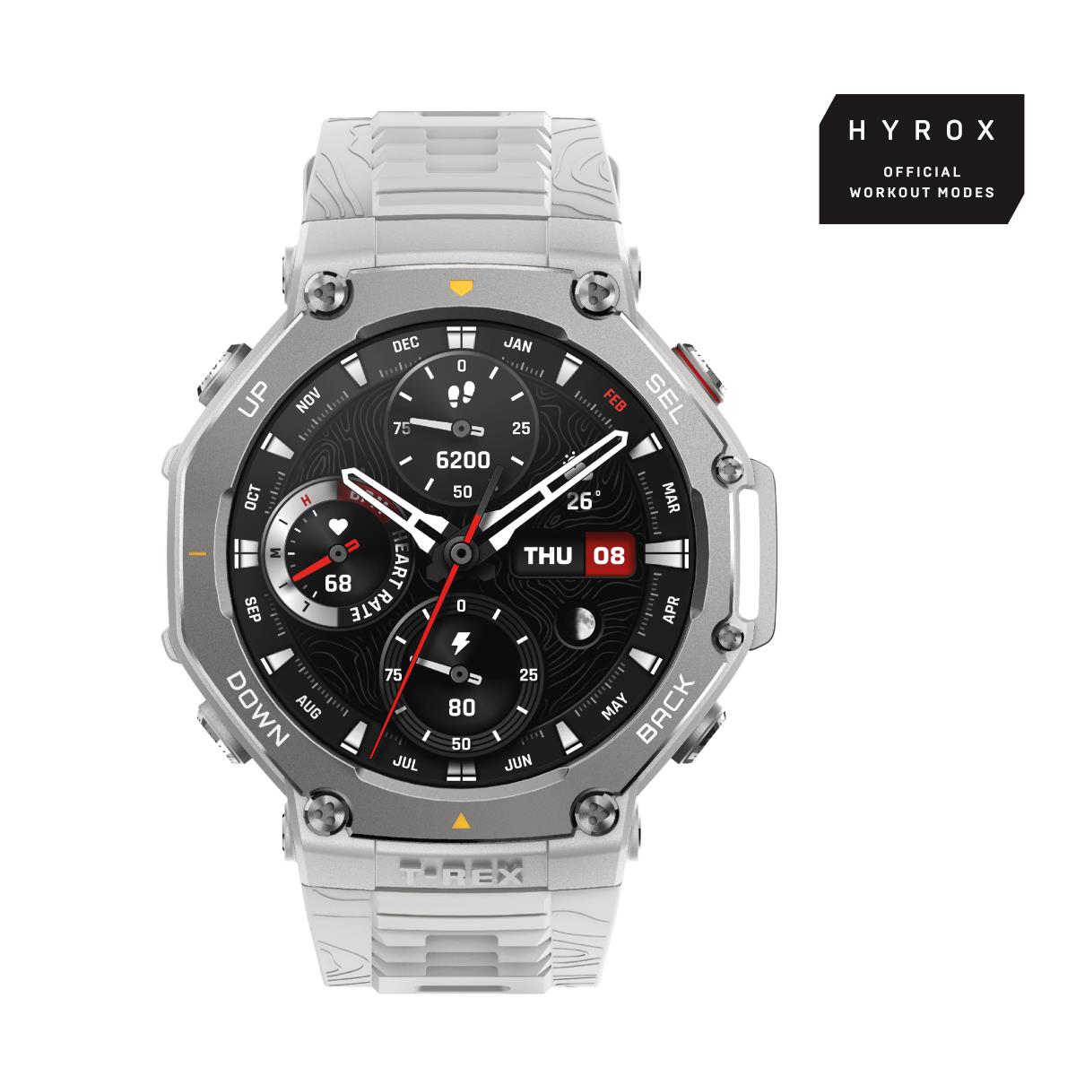 AMAZFIT Smart Watch T-rex 3 Haze Grey - W2322GL6N - Redcorp.com/en
