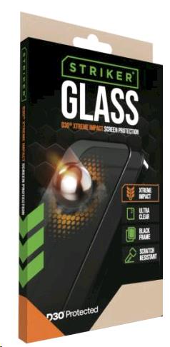 D3o Xtreme Impact Glass Screen Protector - Black Frame - For Apple iPhone X/xs/11 Pro