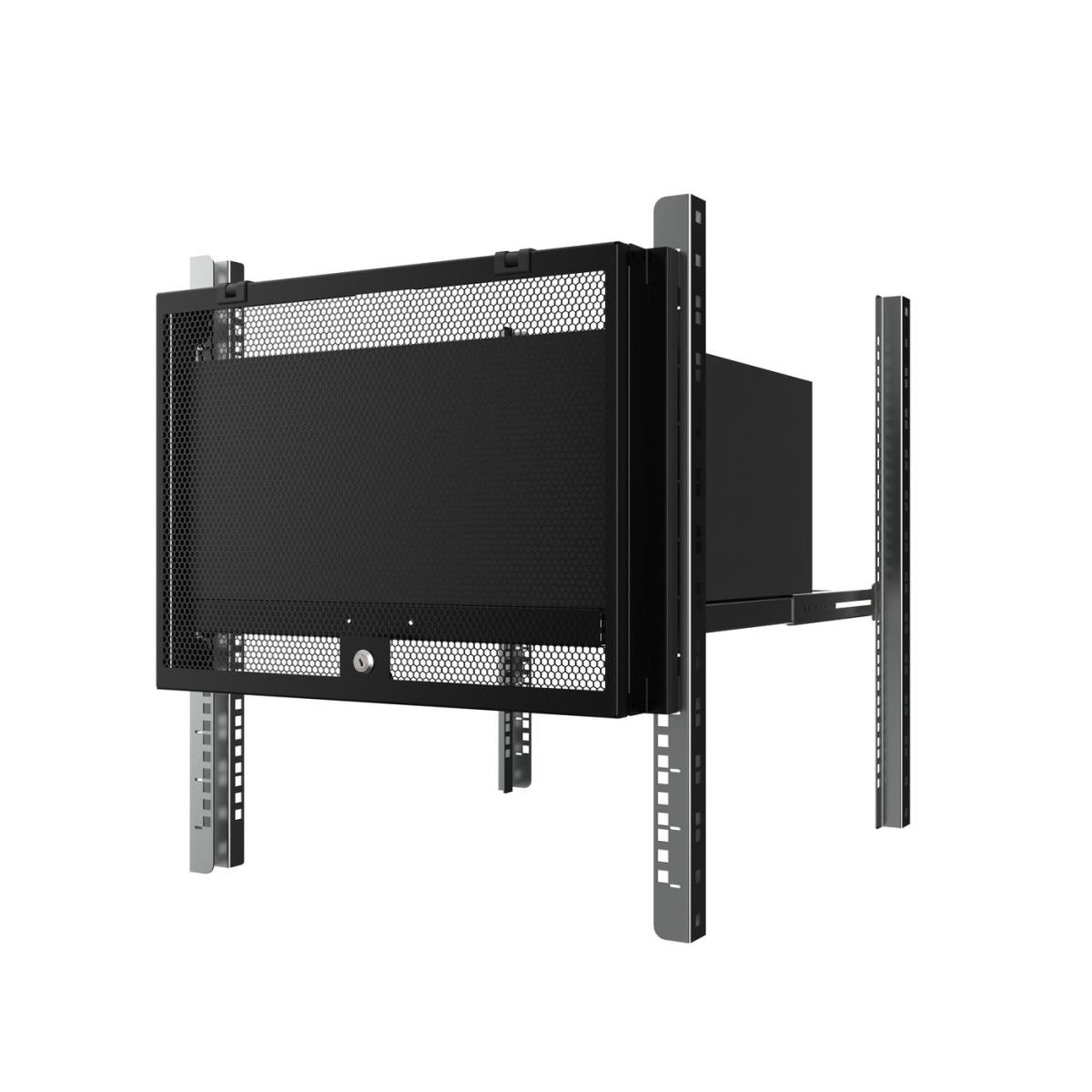 LANVIEW 8U 19in Rack Mount - Security Cover Panel - RAB508BL - Redcorp ...